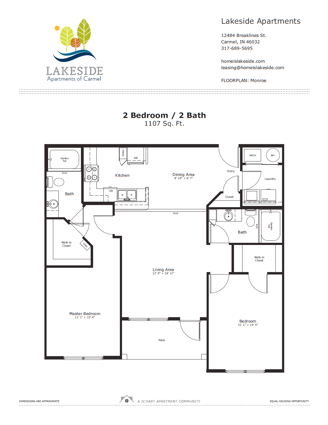 Monroe floor plan Monroe floor plan